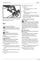 Предварительный просмотр 439 страницы Kärcher BD Trike BAT Manual