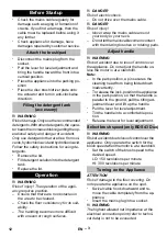 Предварительный просмотр 12 страницы Kärcher BDP 43/450 Manual