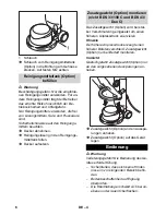 Предварительный просмотр 6 страницы Kärcher BDS 33/190 C Operating Instructions Manual