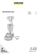 Предварительный просмотр 1 страницы Kärcher BDS 43/Orbital C Spray Instructions Manual