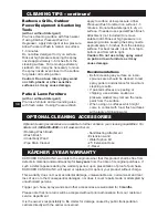 Preview for 10 page of Kärcher Binford 1650 Operator'S Manual