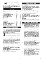 Preview for 27 page of Kärcher Bp 200 Adv Instructions Manual