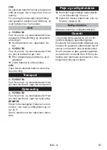 Preview for 47 page of Kärcher Bp 200 Adv Instructions Manual