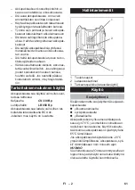 Preview for 61 page of Kärcher Bp 200 Adv Instructions Manual