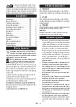 Preview for 71 page of Kärcher Bp 200 Adv Instructions Manual