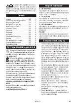 Preview for 87 page of Kärcher Bp 200 Adv Instructions Manual