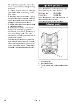 Preview for 88 page of Kärcher Bp 200 Adv Instructions Manual