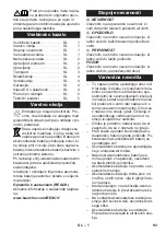 Preview for 93 page of Kärcher Bp 200 Adv Instructions Manual