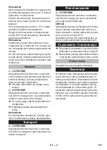 Preview for 101 page of Kärcher Bp 200 Adv Instructions Manual