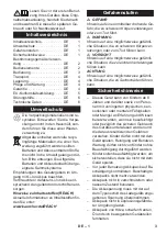 Preview for 3 page of Kärcher BP 200 Manual