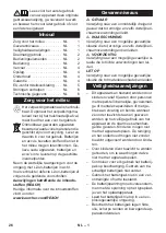 Предварительный просмотр 26 страницы Kärcher BP 200 Manual