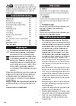 Preview for 54 page of Kärcher BP 200 Manual