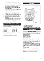 Preview for 55 page of Kärcher BP 200 Manual