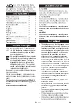 Preview for 59 page of Kärcher BP 200 Manual