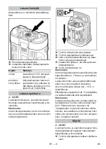 Предварительный просмотр 61 страницы Kärcher BP 200 Manual