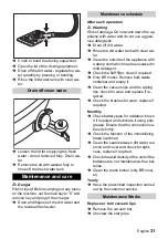 Предварительный просмотр 31 страницы Kärcher BR 55 W BAT Manual