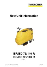 Предварительный просмотр 1 страницы Kärcher BR 75/140 R Series New Unit Information