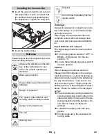 Предварительный просмотр 29 страницы Kärcher BR/BD 45/40 W Bp Pack Original Instructions Manual