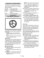 Preview for 77 page of Kärcher BR/BD 45/40 W Bp Pack Original Instructions Manual