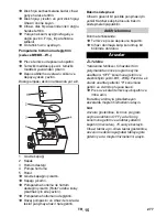 Предварительный просмотр 277 страницы Kärcher BR/BD 45/40 W Bp Pack Original Instructions Manual