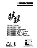 Preview for 1 page of Kärcher BR/BD 530 BAT Manual
