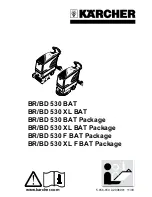 Предварительный просмотр 1 страницы Kärcher BR/BD 530 BAT Manual