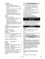 Предварительный просмотр 269 страницы Kärcher BR/BD45/40C Bp Original Instructions Manual