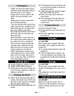 Preview for 9 page of Kärcher BRC 30/15 C *JP User Manual