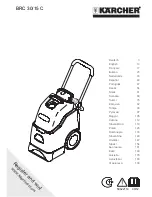 Предварительный просмотр 1 страницы Kärcher BRC 30 C Instruction Manual