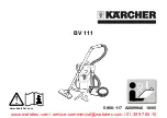 Kärcher BV 111 Manual предпросмотр