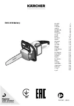 Kärcher CNS 18-30 Battery Manual preview