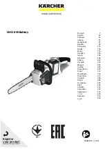 Kärcher CNS 36-35 Battery Manual preview