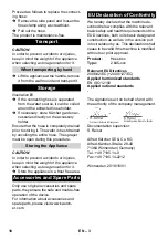 Preview for 10 page of Kärcher CR 7.220 Manual