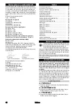 Preview for 40 page of Kärcher CS 400/36 Battery User Manual