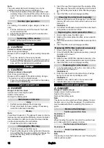 Предварительный просмотр 12 страницы Kärcher CV 30/2 Bp Manual