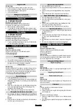 Предварительный просмотр 47 страницы Kärcher CV 30/2 Bp Manual