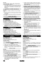 Предварительный просмотр 118 страницы Kärcher CV 30/2 Bp Manual