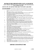 Предварительный просмотр 33 страницы Kärcher CV 300 Operating Instructions Manual