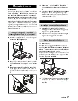 Предварительный просмотр 27 страницы Kärcher CV 36/2 Manual