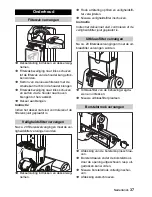 Предварительный просмотр 37 страницы Kärcher CV 36/2 Manual