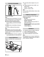 Предварительный просмотр 80 страницы Kärcher CV 36/2 Manual