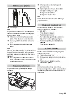 Предварительный просмотр 95 страницы Kärcher CV 36/2 Manual