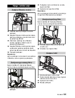 Preview for 155 page of Kärcher CV 36/2 Manual