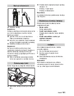 Предварительный просмотр 161 страницы Kärcher CV 36/2 Manual