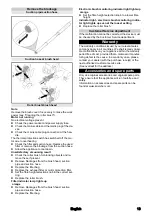 Предварительный просмотр 13 страницы Kärcher CV 38/2 Manual