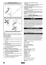 Предварительный просмотр 34 страницы Kärcher CV 38/2 Manual