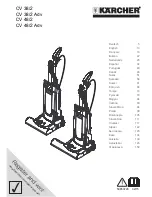 Kärcher CV 38/2 Operating Manual предпросмотр