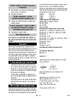 Preview for 137 page of Kärcher CV 38/2 Operating Manual