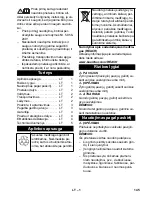 Preview for 145 page of Kärcher CV 38/2 Operating Manual