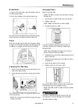 Предварительный просмотр 13 страницы Kärcher CV 380 Operating Instructions Manual